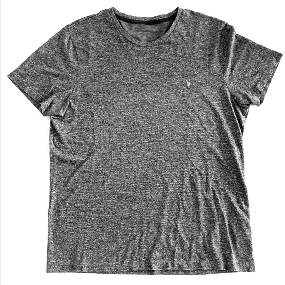 ALL SAINTS Grey/Black T-Shirt